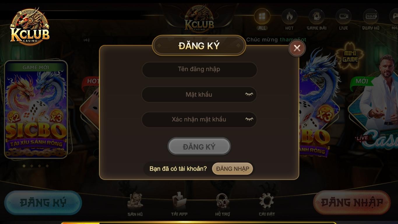 Lưu ý khi đăng ký Kclub 