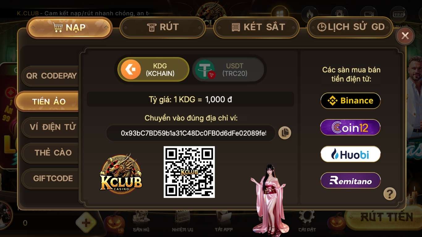 Ưu điểm khi nạp tiền Kclub Ưu điểm khi nạp tiền Kclub