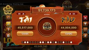 Giới thiệu game tài xỉu Kclub